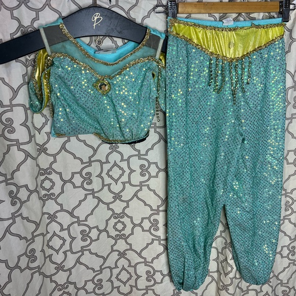 Walt Disney World disneyland resort Princess Jasmine Aladin costume Dress 6-6x - Picture 1 of 8